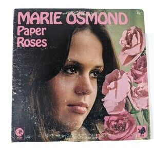 Marie Osmond Record Paper Roses